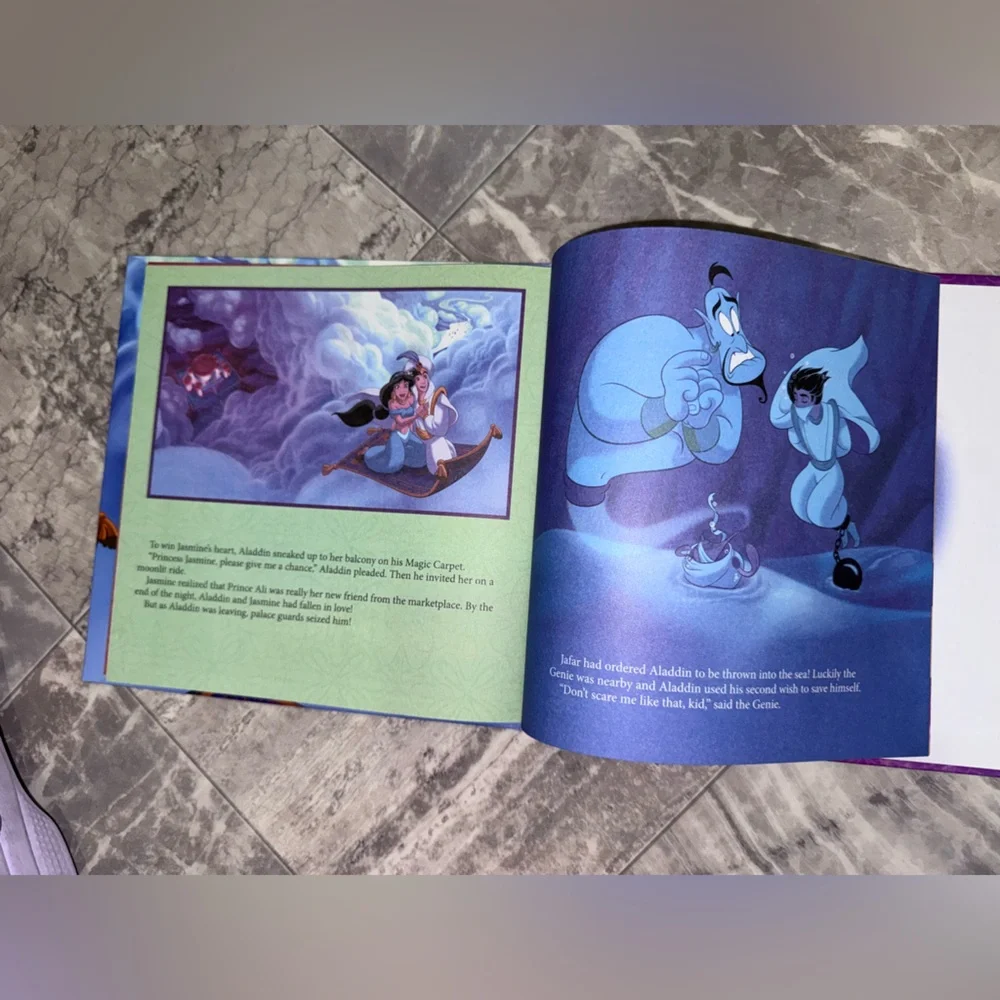 Disney Aladdin Bendon Illustrated Children’s Storybook Kids Book